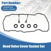 22441-2E000 Engine Head Valve Cover Gasket Fit for Hyundai Tucson Elantra Sonata, Fit for Kia Soul Optima Sportage Forte 2012 2013 2014 2015 2016