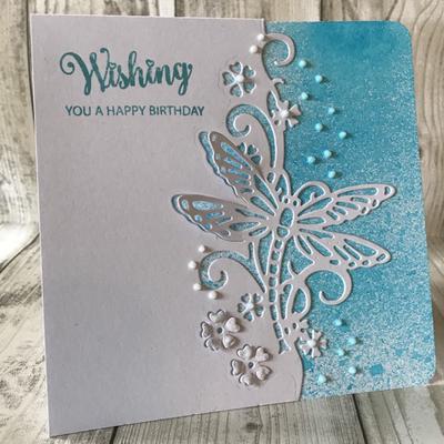 2pcs Butterfly Cutting Dies Stencil DIY Scrapbooking Embossing Paper Card Craft