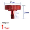 M4 Aluminum Alloy Hand-Tighten Camera Bracket Screw (L-Bracket Compatible)