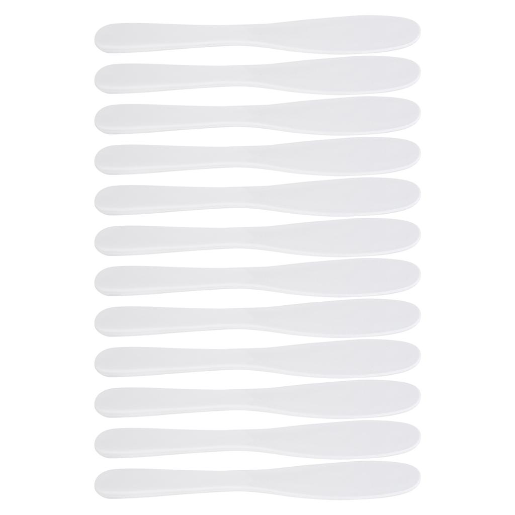 12pcs DIY Facial Mask Spatula Home Skin Care Mask Mixing Spoon Applicator Accessory