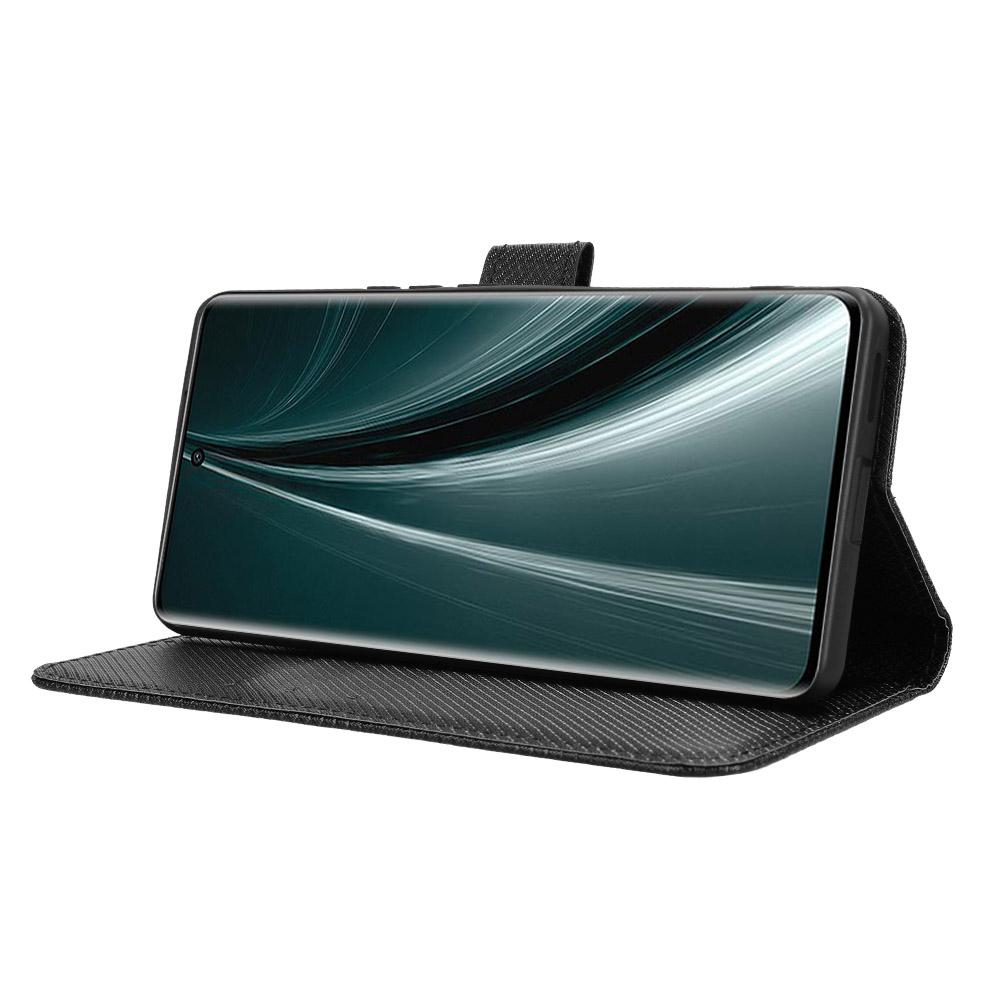 Für vivo T3 Pro 5G/iQOO Z9s Pro 5G Hülle PU Leder Diamanttextur Brieftasche Handyhülle