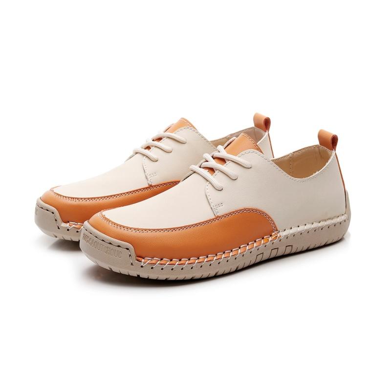 

Мягкая кожа Повседневная мужская обувь Легкая повседневная мужская обувь Для работы Мужская обувь Удобная и универсальная обувь Обувь для вождения 48 оранжевый