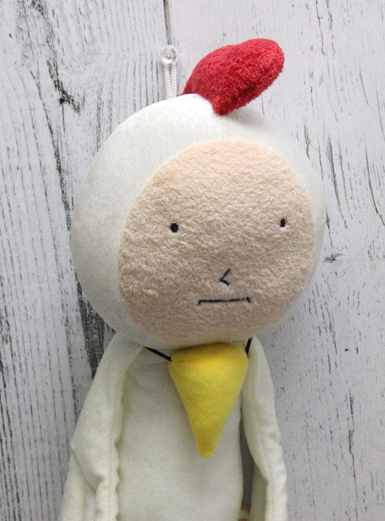Shinada Animalcos Chicken (M) 10 X 10 X 12 Cm Plush Animal ACOS-0168N