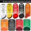 23 Pcs Brush Attachment Drill Set with Polishing Attachment Cordless Screwdriver for Car Rims Bathtub Sink Kitchen Wheels Grill
