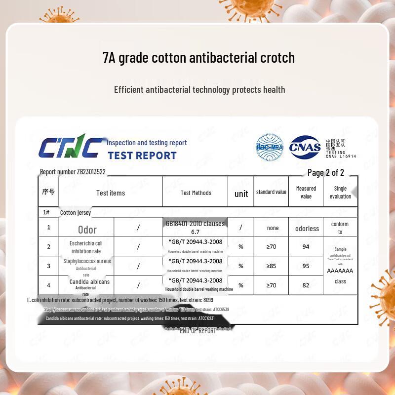 Mao Ren Women's High-Waist Antibacterial Cotton Underwear (2-Pack)