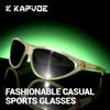 Kapvoe Fashion Sunglasses for Men Cycling Red Photochromic Cycling Glasses Mountain Bicycle Goggles Hiking Eyewear Sports MTB