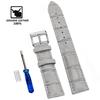 Cowhide Genuine Leather Watch Strap 12/14/16/18/20/22/24 mm Watch Pin buckle Band Soft Wrist Watchband Bracelet + Tool