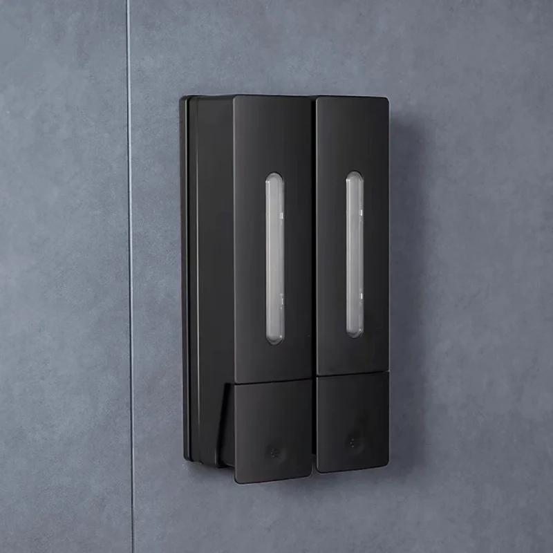 New 400ml Wall Hanging Free Punching Manual Soap Dispenser Hand Soap Shampoo Hotel Soap Dispenser