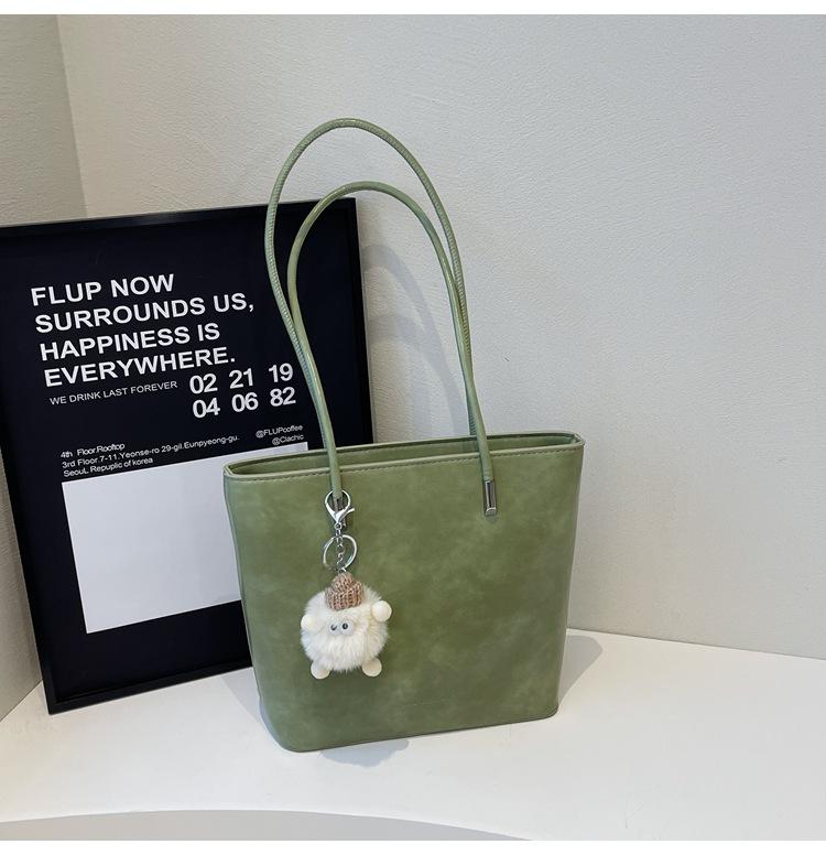 Spring and Summer New Fashionable Large-capacity Portable Shoulder Bag Large-capacity Tote Underarm Commuter Bag