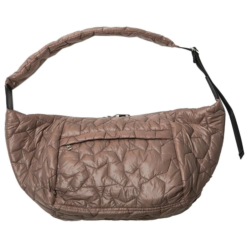 Players Women's Body Bag [Hoshiquilt] 91209506B Mocha, approx. 36cm wide x 23.5cm long x 13cm deep