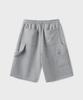 Beulaendideu Bermuda Carpenter Sweat Shorts [Melange Gray]