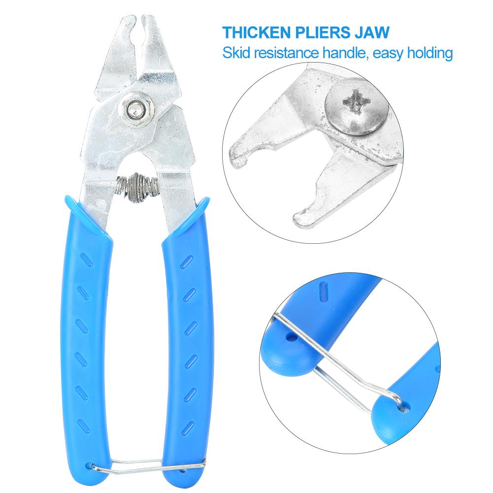 Metal Anti-Skid Handle Chicken Coop Rabbet Cage Repairing Pliers Clips Tool Accessory for All Kinds