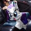 Rarity Little Pony Blanket Suitable All Seasons Soft Comfortable Sofa Office Home Blanket Holiday Gift Blanket Suitable For All Seasons Blanket