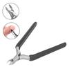 Professional Stainless Steel Cuticle Trimmer Dead Skin Remover Inline Spring Slip Resistant Cuticle Trimmer