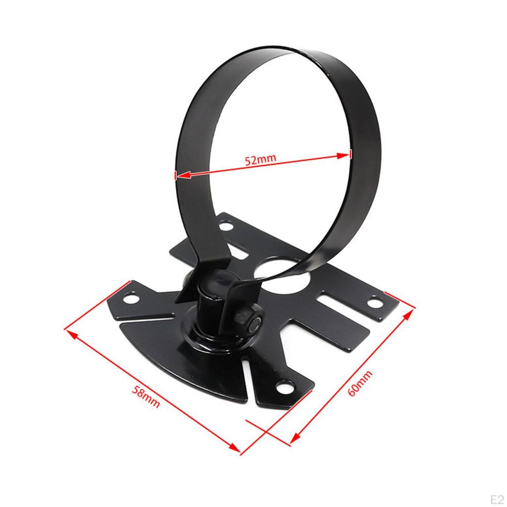 Car Gauge Meter Stand 2inch/52mm Mount Bracket for Vehicle