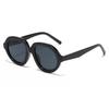 JYL TS Sunglasses UV Round Large Frame Decor/24003