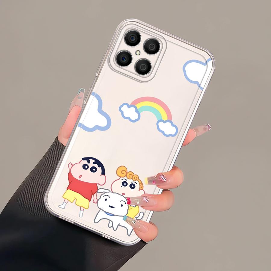 

Crayon Shin Chan Soft Phone Cover Case for Honor X7b 90 Lite X9b X8b X8 X9a X8a Honor X8a