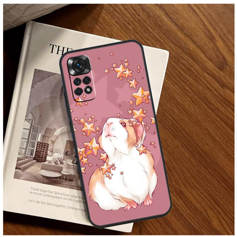 Guinea Pig Case For Xiaomi Redmi Note 12 10 9 11 13 Pro Plus 12S 10S 11S 9S Redmi 13C 10C 9C 12C Cover