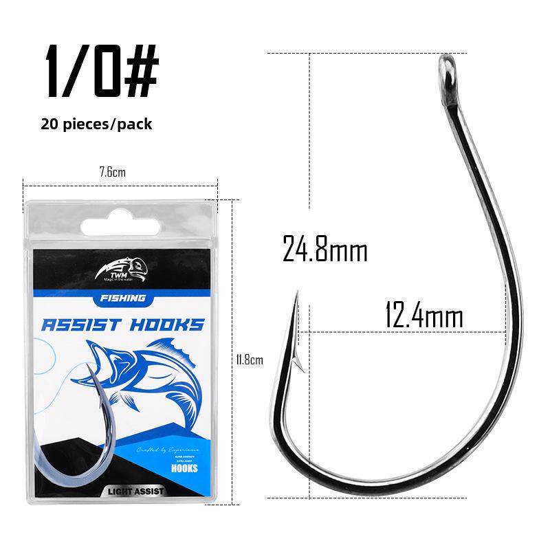 

TWM 8003 Тройной перевернутый мягкий рыболовный крючок для ловли вьюна и искусственных наживок. 8003-3X-Black Nickel