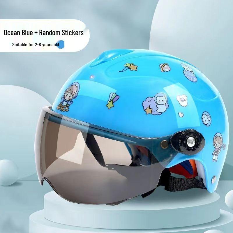 Children's Electric Scooter Helmet - Summer Sun Protection, All-Season Safety for Toddlers.
