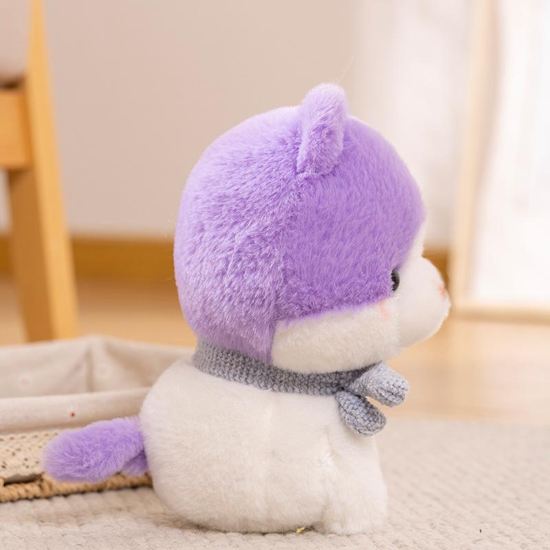Cute Hepburn cat doll plush toy cat doll rag doll soothing ornament children's birthday gift