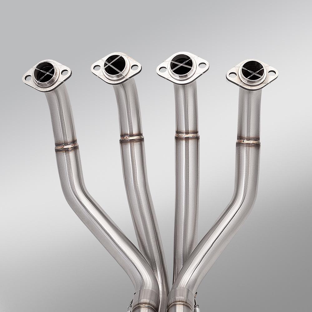 Motorcycle ZX6R Stainless Steel Exhaust Pipe & Muffler Kit (2024-2026)