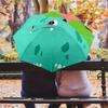 Piplup and Bulbasaur  pattern, automatic folding umbrella, portable and foldable design, 8 ribs, a Christmas or birthday gift.