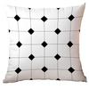 Polyester Colorful Geometric Pillow Case Combination Home Sofa Cushion Pillow Case