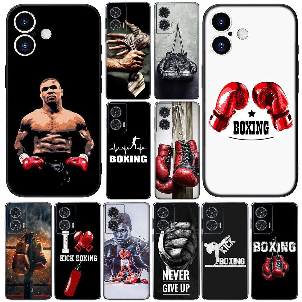 Strong Boxing Gloves Kickboxing Casing Phone Cover for Apple iPhone 16 15 14 11 Pro Max 7 8 Plus SE2 SE3 SE 2022 2020 Case