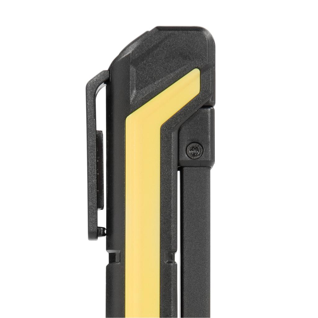 Latarka Warsztatowa Led Akumulatorowa Z Magnesem I Klipsem Usb Mocna