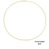 eManco Titanium Steel Round Chain Necklace - Simple European/American Style for Women and Couples, Long Snake Bone Chain, Clavicle Design.