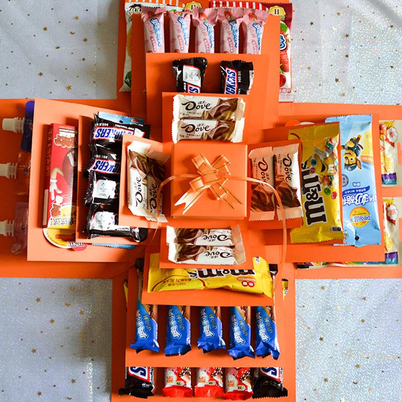 Internet Celebrity Style Surprise Gift Box: Creative Qixi Festival & Valentine's Day Gift for Girlfriend