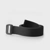MISTICA 38m Ring Webbing Belt MU035BK