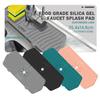 Silicone Faucet Mat Kitchen Sink  Guard Bathroom Water Catcher Mat Rubber Drying Pad