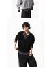 Autumn Faux Two-Piece Hoodie - Unisex Korean Style Loose Pullover with Shirt Collar