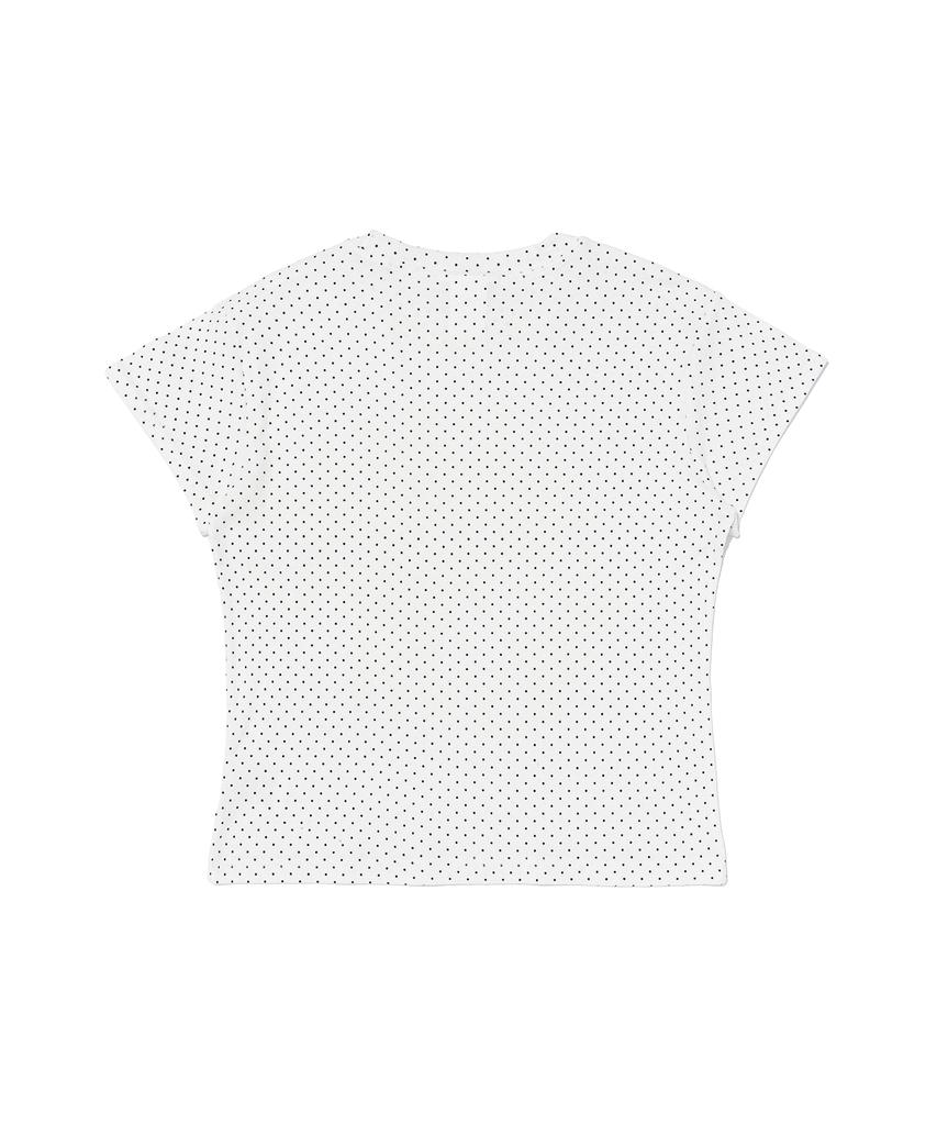 CARGOBROS POUR FEMME T-shirt Manches Courtes Drapeau de Paris Cœur Vintage (blanc)
