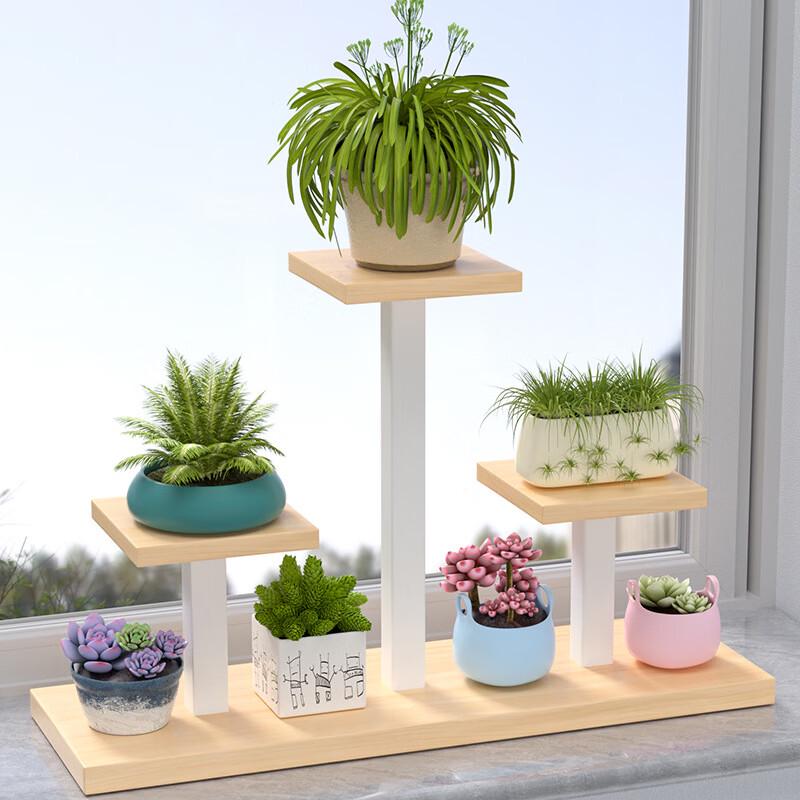 European Style Wrought Iron Multi-tier Plant Shelf
