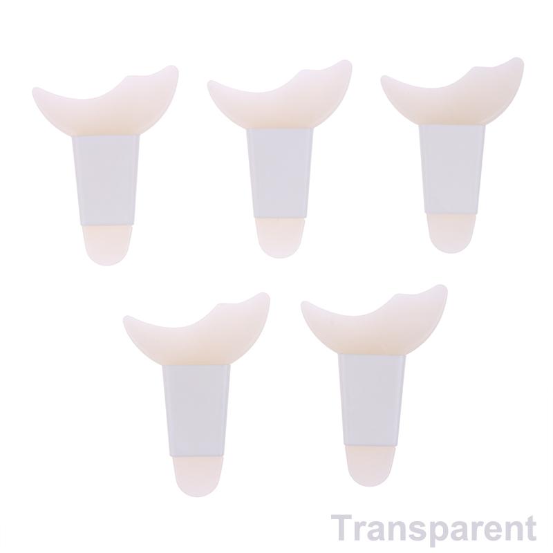 5 Stück Eyeliner Vorlage Augen Make-up Werkzeug Mascara Silikon Pinsel Augen Make-up Hilfe Schild Applikator Multifunktionaler Wimpernstopper