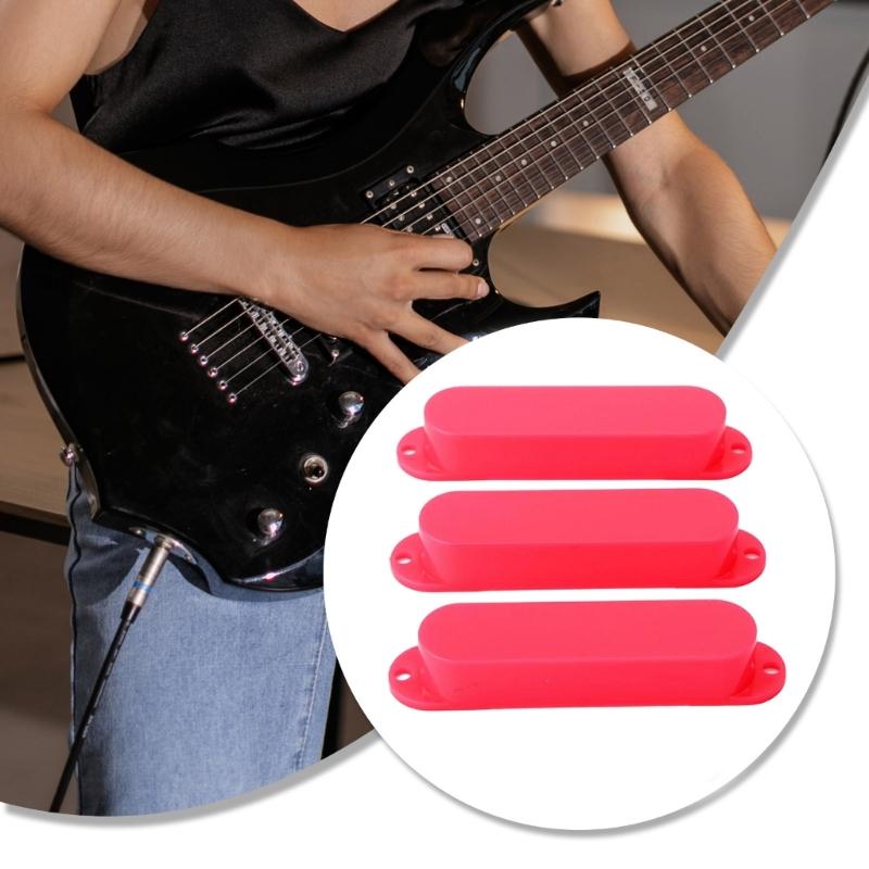 Black Neck Pickup Cover Pickup Covers Humbuckers Brass Guitar Pickup Cover for Strats Styles Single Coil Pickups Bronze