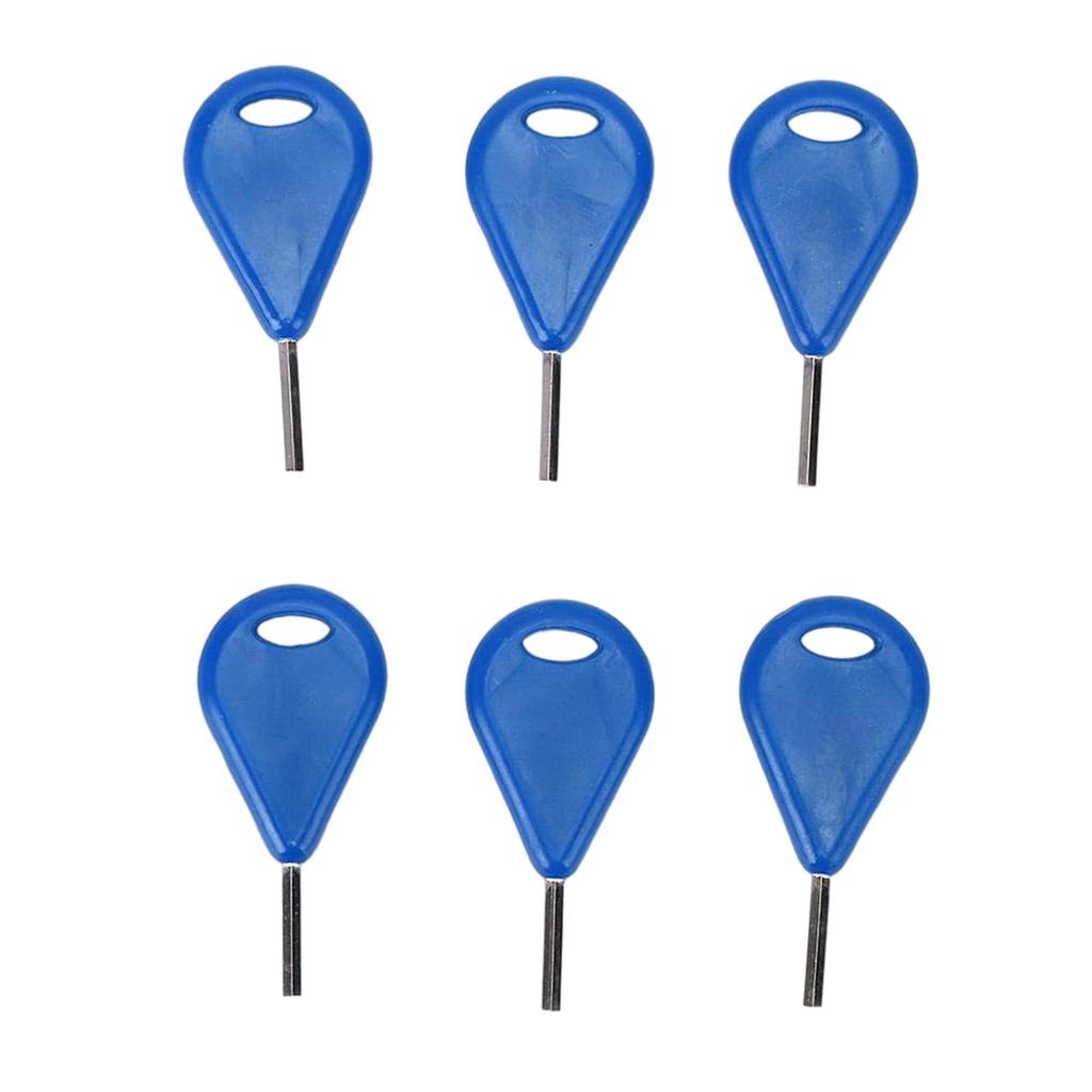 6Pcs Surfboard Fins Hexagon Key Longboard Surfing Board Fin Key Surfing Board Surfboard Fin Key Surfing Accessories
