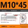 304 Stainless Steel Hex Socket Cap Screw with Washer - Sizes M3, M4, M5, M6, M8, M12