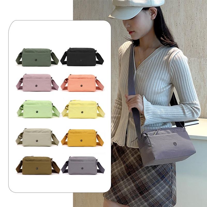 Lekka damska torba na ramię crossbody, casualowa torebka dla mamy w prostym stylu
