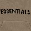 Fear of God Essentials SS21 Knit Logo Hoodie 'Taupe' Men's FOG-SS21-646