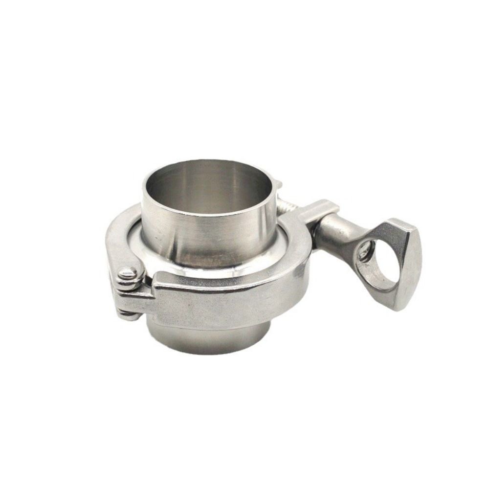 Adjustable Tri-Clamp Ferrule Stainless Steel Silicon Gasket Sanitary Weld Ferrule Accessory High Quality Pipe Weld Ferrule