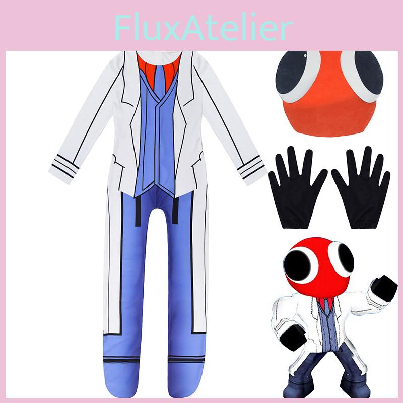Prodyšný Dětský Halloweenový Overal s Maskou Kostým Cosplay Roblox Rainbow Friends Ant Man