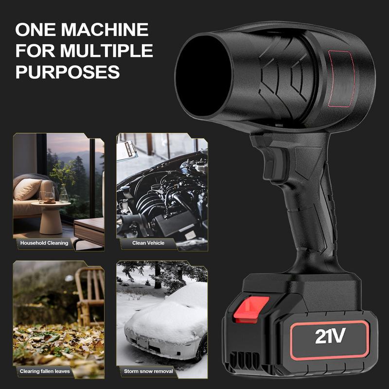 Portable Strong Suction Leaf Blower Cordless Home Cleaning Equipment Handheld Dust Collector Compressed Car Dust Blowers