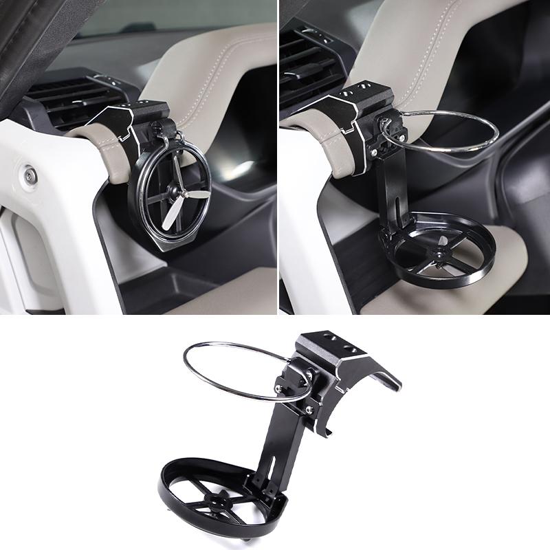 

Car Dashboard Water Cup Holder Drink Stand Mount Bracket For Land Rover Defender 90 110 130 2020-2025 Auto Accessories
