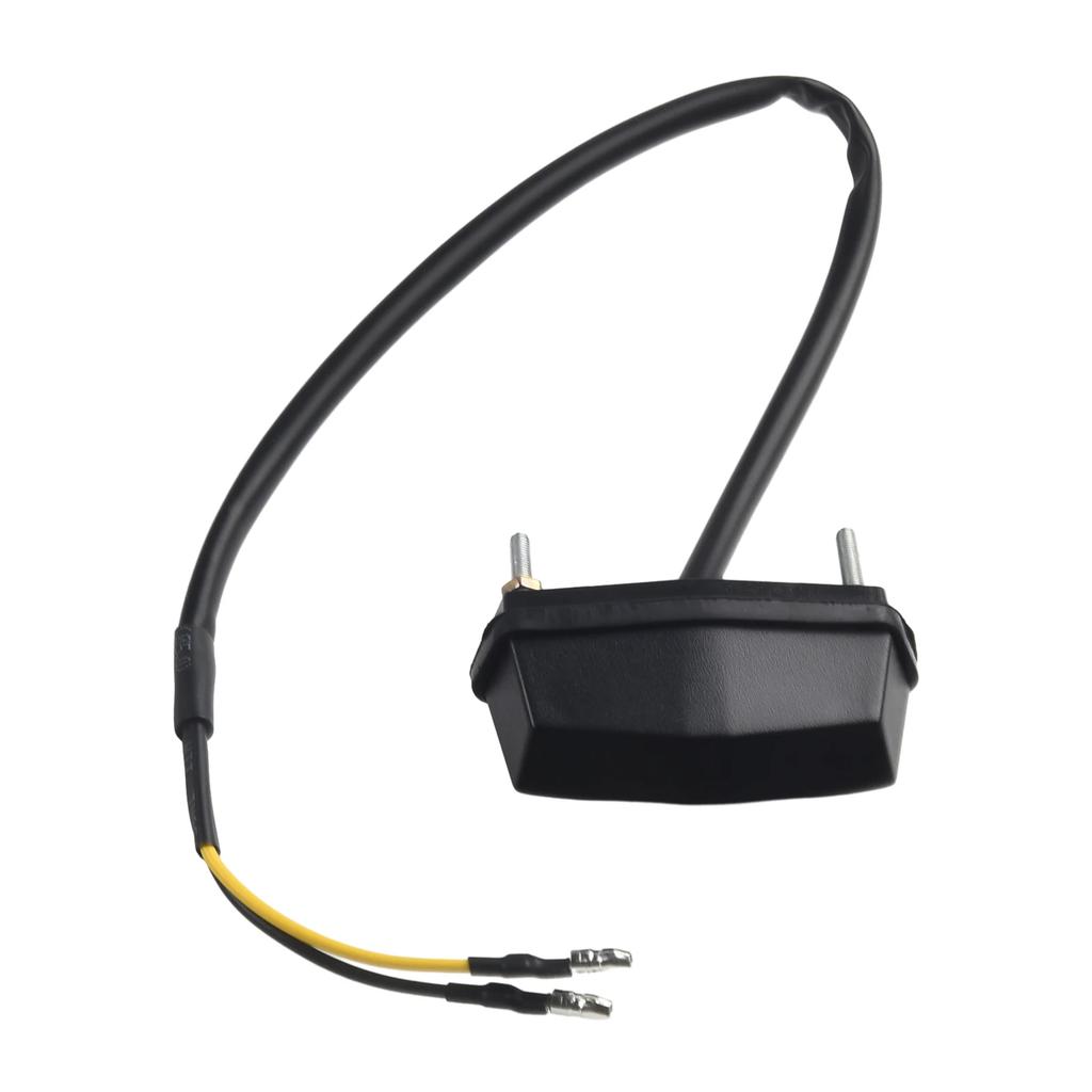 Parts Replacement License Plate Light 12V ABS Plastic Accessories Black Housing LED Lamp Motorcycle Multi Use Number