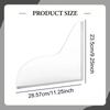 2x Guard Transparent To Keep Water In Protector Acrylic for Kitchen Washbasin Bathroom Sink Tub