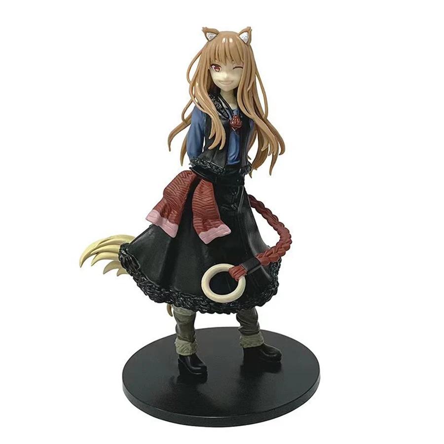 MERCHANT MEETS the WISE WOLF Anime Wolf Holo Action Figure PVC Adult Collectible Model Doll Toy